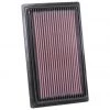 New! K&N Engine Air Filter: High Performance, Premium, Washable, Replacement Filter, 33-2075
