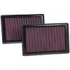New! K&N Engine Air Filter: High Performance, Premium, Washable, Replacement Filter, 33-2445