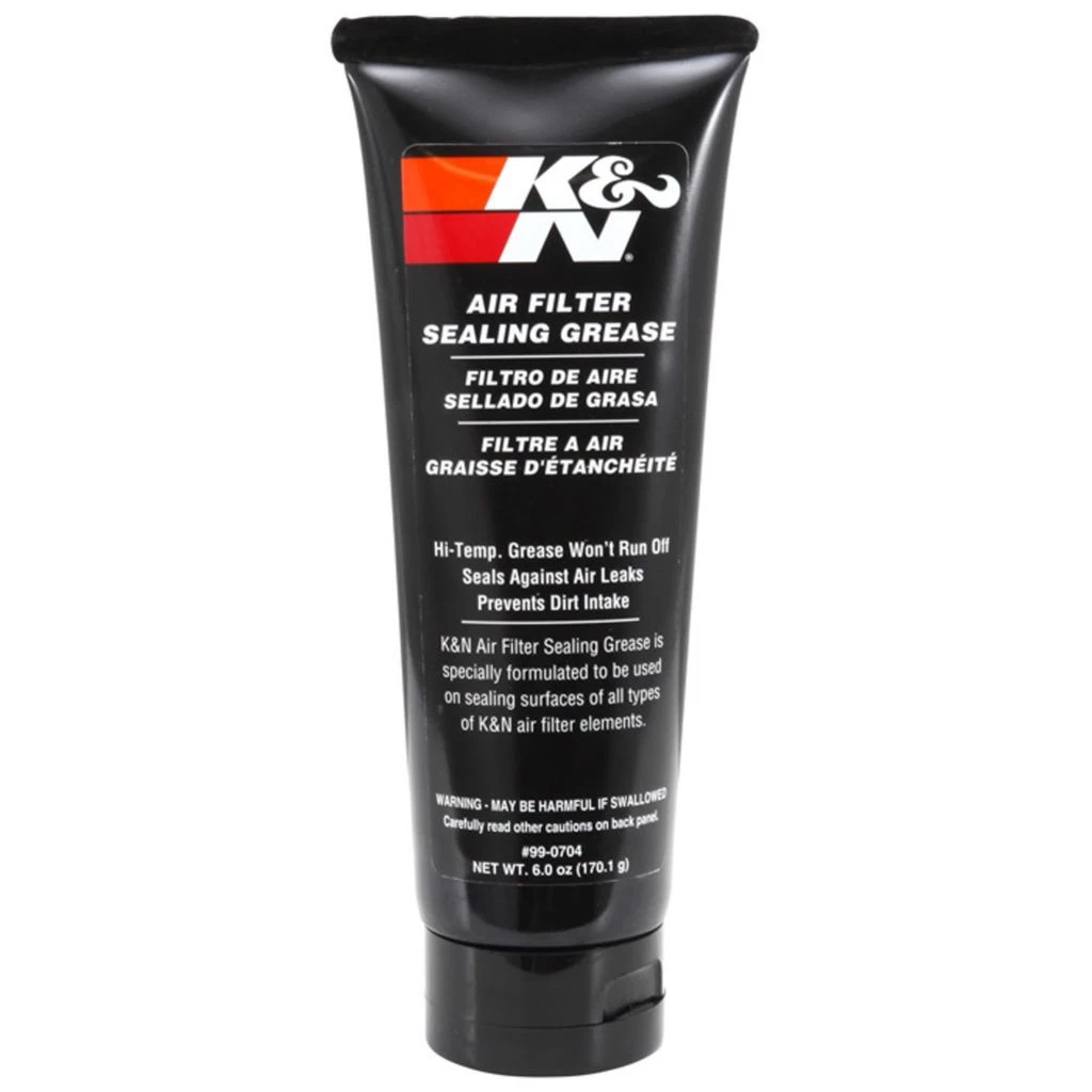 New! K&N Sealing Grease: 6 oz. Prevents Air Leaks with Airtight Fit, 99-0704 1 New! K&N Sealing Grease: 6 oz. Prevents Air Leaks with Airtight Fit, 99-0704