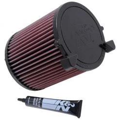 New! K&N High Performance Premium Powersport Engine Air Filter, Washable, 2003-2016 Volkswagen, Seat, Skoda, Audi