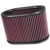 New! K&N High Performance Premium Powersport Engine Air Filter, Washable, E-3491